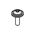 Screw - 4055353082 Kit Bolt Handle [Electrolux Aeg]